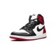 LJR Jordans 1 High OG “Satin Black Toe” BLACK/BLACK-WHITE-VARSITY RED Shoes CD0461 016