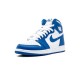 LJR Jordans 1 Retro High OG BG WHITE/STORMBLUE Shoes 575441 127