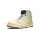 LJR Jordans 1 High OG NRG “Nigel Sylvester” SAIL/WHITE-VARSITY RED Shoes BV1803 106