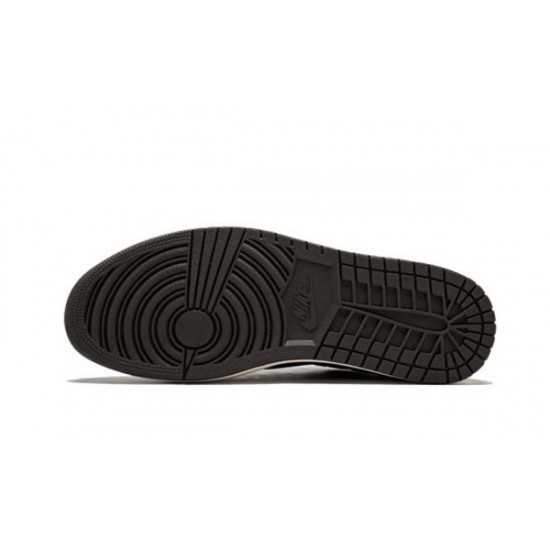 LJR Jordans 1 Low Mocha BLACK/SAIL-DARK MOCHA/UNIVERSI Shoes CQ4277 001