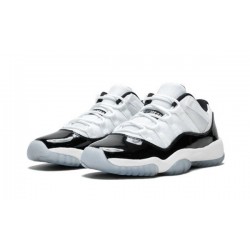 LJR Jordans 11 "Concord" WHITE/BLACK-DARK CONCORD Shoes 528896 153
