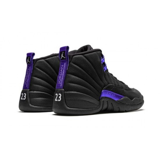 LJR Jordans 12 Dark Concord BLACK/BLACK-DARK CONCORD Shoes CT8013 005