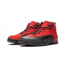 LJR Jordans 12 "Reverse Flu Game" VARSITY RED/BLACK Shoes CT8013 602