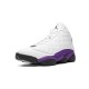 LJR Jordans 13 Lakers WHITE/BLACK/COURT-PURPLE/UNIVE Shoes 414571 105