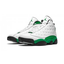 LJR Jordans 13 "Lucky Green" WHITE/BLACK-LUCKY GREEN Shoes DB6537 113