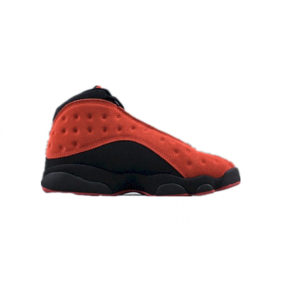 LJR Jordans 13 Reverse Bred Black/Varsity Red-White Shoes DJ5982-602