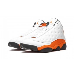 LJR Jordans 13 "Starfish" WHITE/BLACK/STARFISH Shoes 414571 108