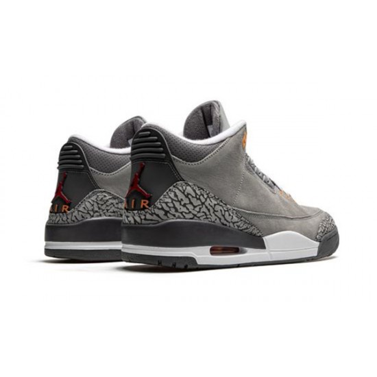 LJR Jordans 3 Cool Grey Shoes CT8532-012