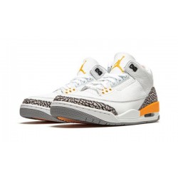 LJR Jordans 3 "Lazer Orange" Shoes CK9246 108