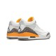 LJR Jordans 3 Lazer Orange Shoes CK9246 108