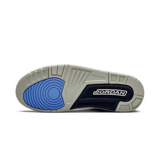 LJR Jordans 3 Retro UNC (2020) WHITE/VALOR BLUE-TECH GRAY Shoes CT8532 104