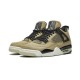 LJR Jordans 4 “Mushroom” MUSHROOM/MULTI COLOR-BLACK Shoes AQ9129 200