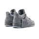 LJR Jordans 4 X KAWS Gray COOL GREY/WHITE Shoes 930155 003