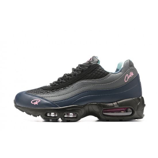 Corteiz x Nike Air Max 95 TT Men Pink Beam Black Sneakers FB2709-001