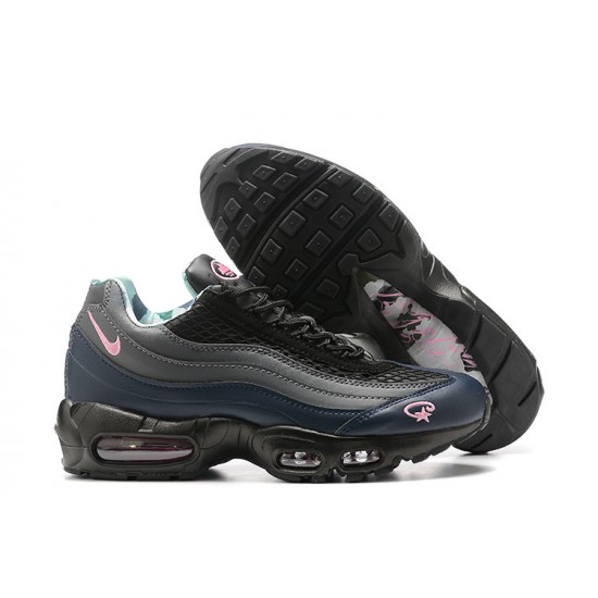 Corteiz x Nike Air Max 95 TT Men Pink Beam Black Sneakers FB2709-001