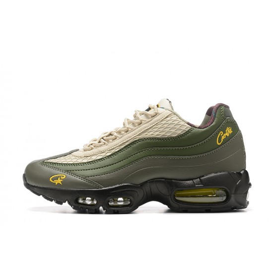 Corteiz x Nike Air Max 95 TT Men Sequoia Green Black Sneakers FB2709-300