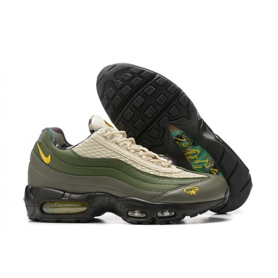 Corteiz x Nike Air Max 95 TT Men Sequoia Green Black Sneakers FB2709-300