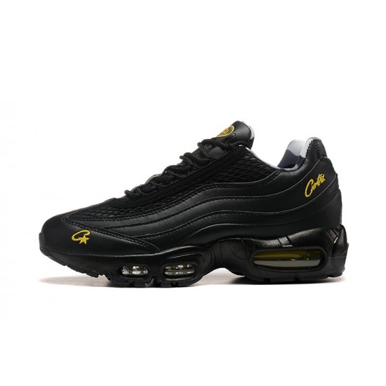 Corteiz x Nike Air Max 95 TT Men Tour Yellow Black Sneakers FB2709-003