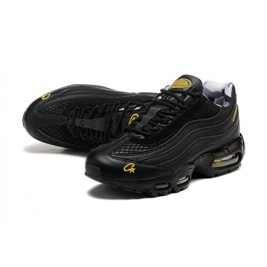 Corteiz x Nike Air Max 95 TT Men Tour Yellow Black Sneakers FB2709-003