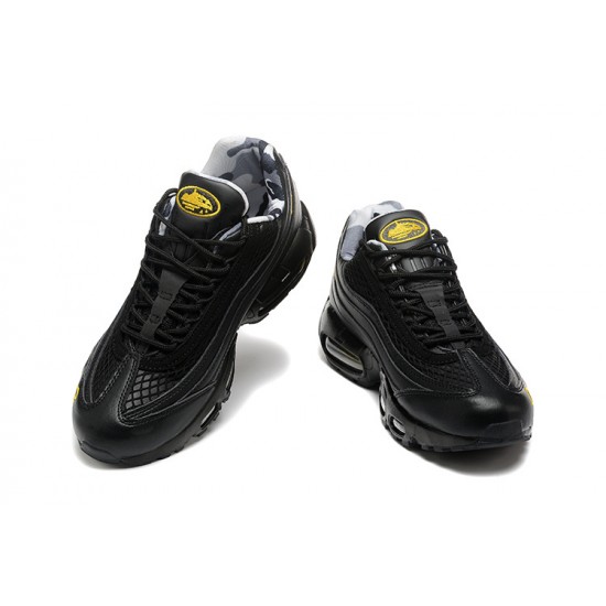 Corteiz x Nike Air Max 95 TT Men Tour Yellow Black Sneakers FB2709-003