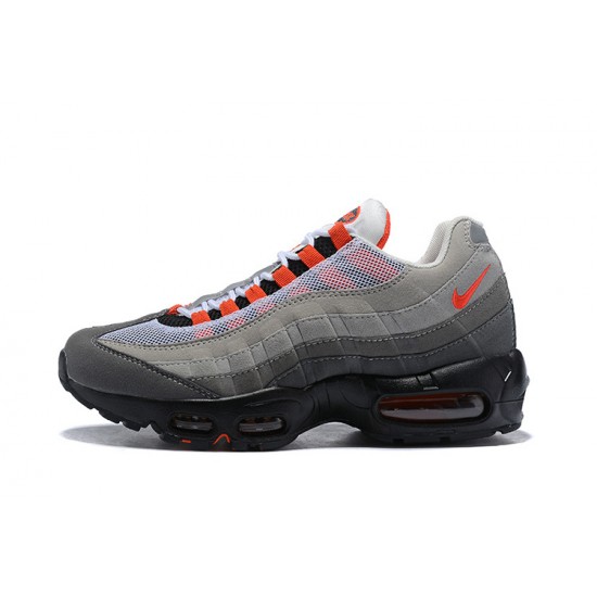 Nike Air Max 95 OG Men Grey Red Sneakers AT2865-100