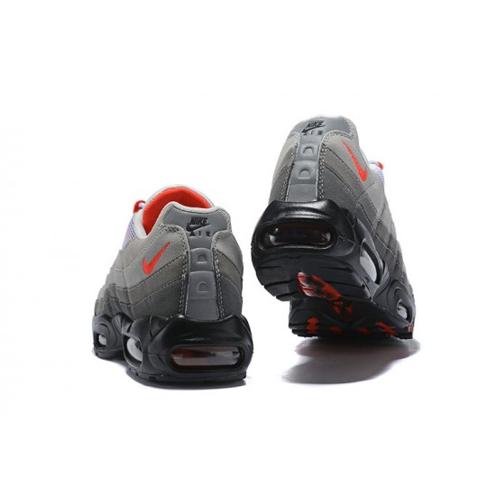 Nike Air Max 95 OG Men Grey Red Sneakers AT2865-100