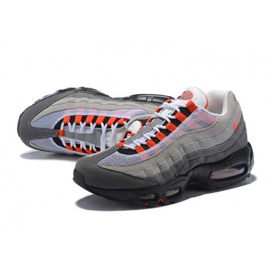 Nike Air Max 95 OG Men Grey Red Sneakers AT2865-100