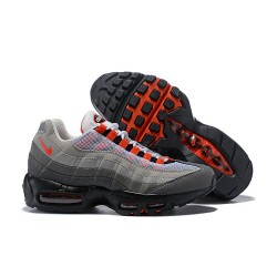 Nike Air Max 95 OG Men Grey Red Sneakers AT2865-100