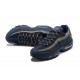 Nike Air Max 95 TT Men Black Blue Sneakers CW7477-400