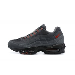 Nike Air Max 95 TT Men Grey Red and Black Sneakers