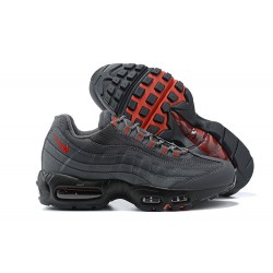 Nike Air Max 95 TT Men Grey Red and Black Sneakers