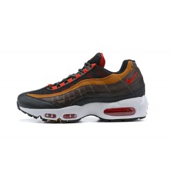 Nike Air Max 95 TT Men Grey Red and Brown Sneakers 