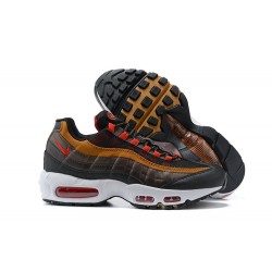 Nike Air Max 95 TT Men Grey Red and Brown Sneakers 