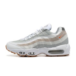 Nike Air Max 95 TT Men White Grey and Orange Sneakers DM0011-100 