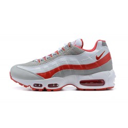 Nike Air Max 95 TT Men White Red and Grey Sneakers