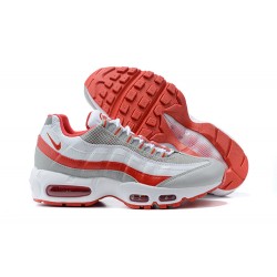 Nike Air Max 95 TT Men White Red and Grey Sneakers