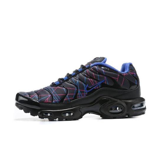 Nike Air Max Plus Tn Men Black Blue AQ9979-400 Sneakers