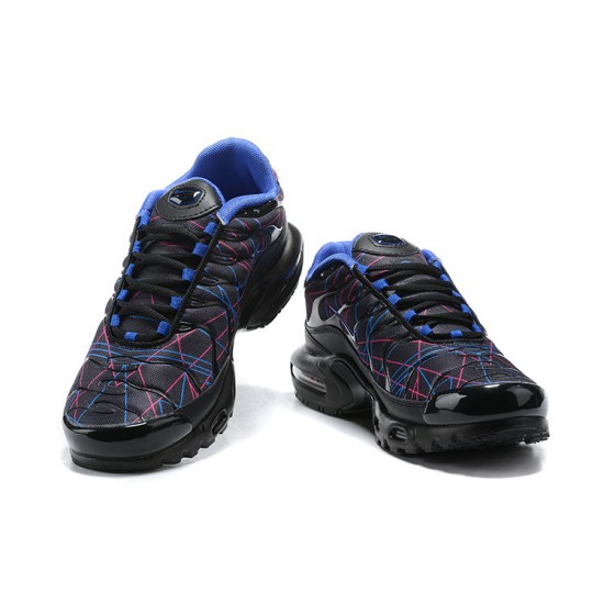 Nike Air Max Plus Tn Men Black Blue AQ9979-400 Sneakers