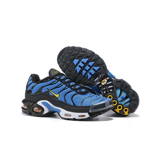 Nike Air Max Plus Tn Men Black Blue BQ4629-003 Sneakers