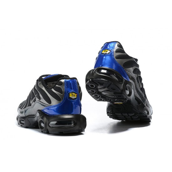 Nike Air Max Plus Tn Men Black Blue CW2646-001 Sneakers