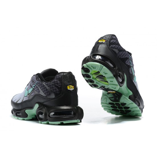 Nike Air Max Plus Tn Men Black Green CT1619-001 Sneakers