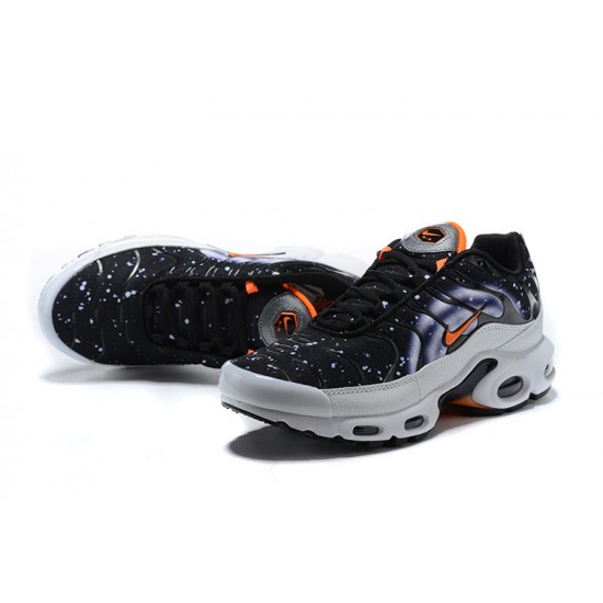 Nike Air Max Plus Tn Men Black Grey Supernova CW6019-001 Sneakers