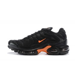 Nike Air Max Plus Tn Men Black Orange Sneakers