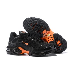 Nike Air Max Plus Tn Men Black Orange Sneakers