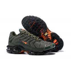 Nike Air Max Plus Tn Men Green Orange Sneakers