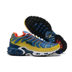 Nike Air Max Plus Tn Men SE CJ9987-600 Blue Yellow Sneakers