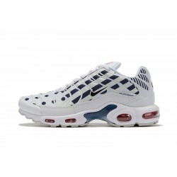 Nike Air Max Plus Tn Men White Blue CI9103-100 Sneakers