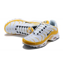 Nike Air Max Plus Tn Men White Yellow CD7061-700 Sneakers