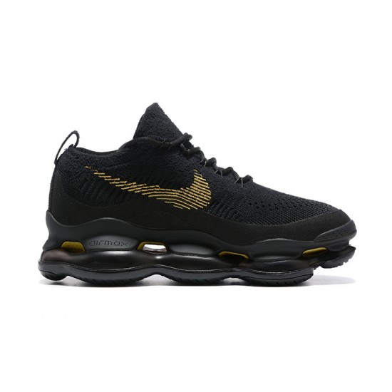 Nike Air Max Scorpion Men Black Yellow Sneakers