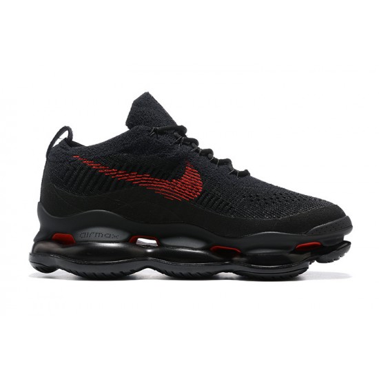 Nike Air Max Scorpion Men Black and Red Sneakers